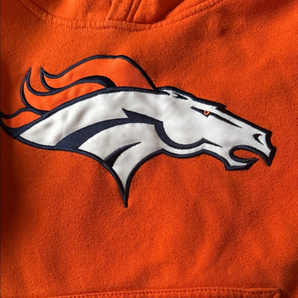 Denver Broncos Orange Hoodie
